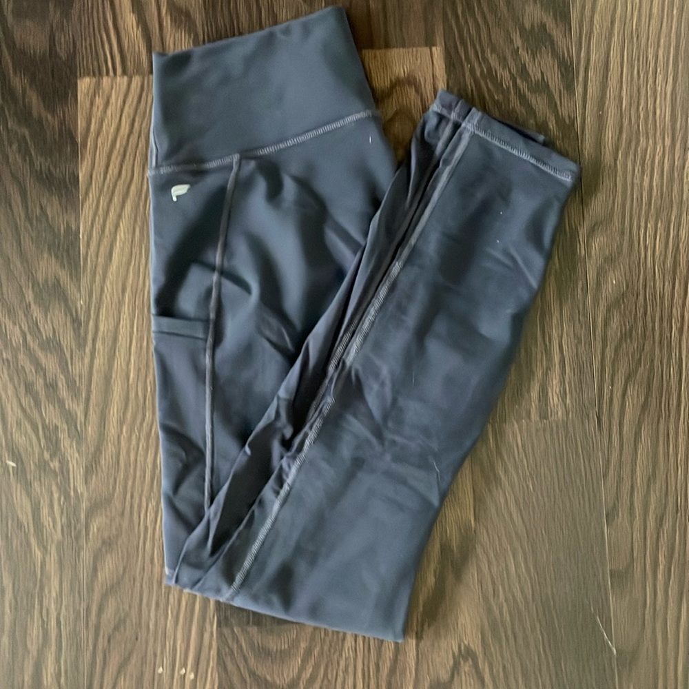 Fabletics grey powerhold leggings, size small